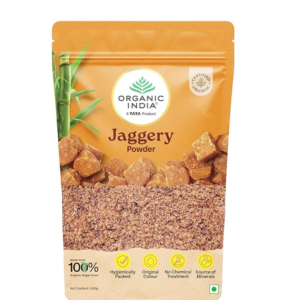 ORGANIC INDIA Jaggery Powder - 500G, Pure & Natural, No Chemical Additives, Rich In Vitamins & Minerals, A Healthy Sugar Substitute